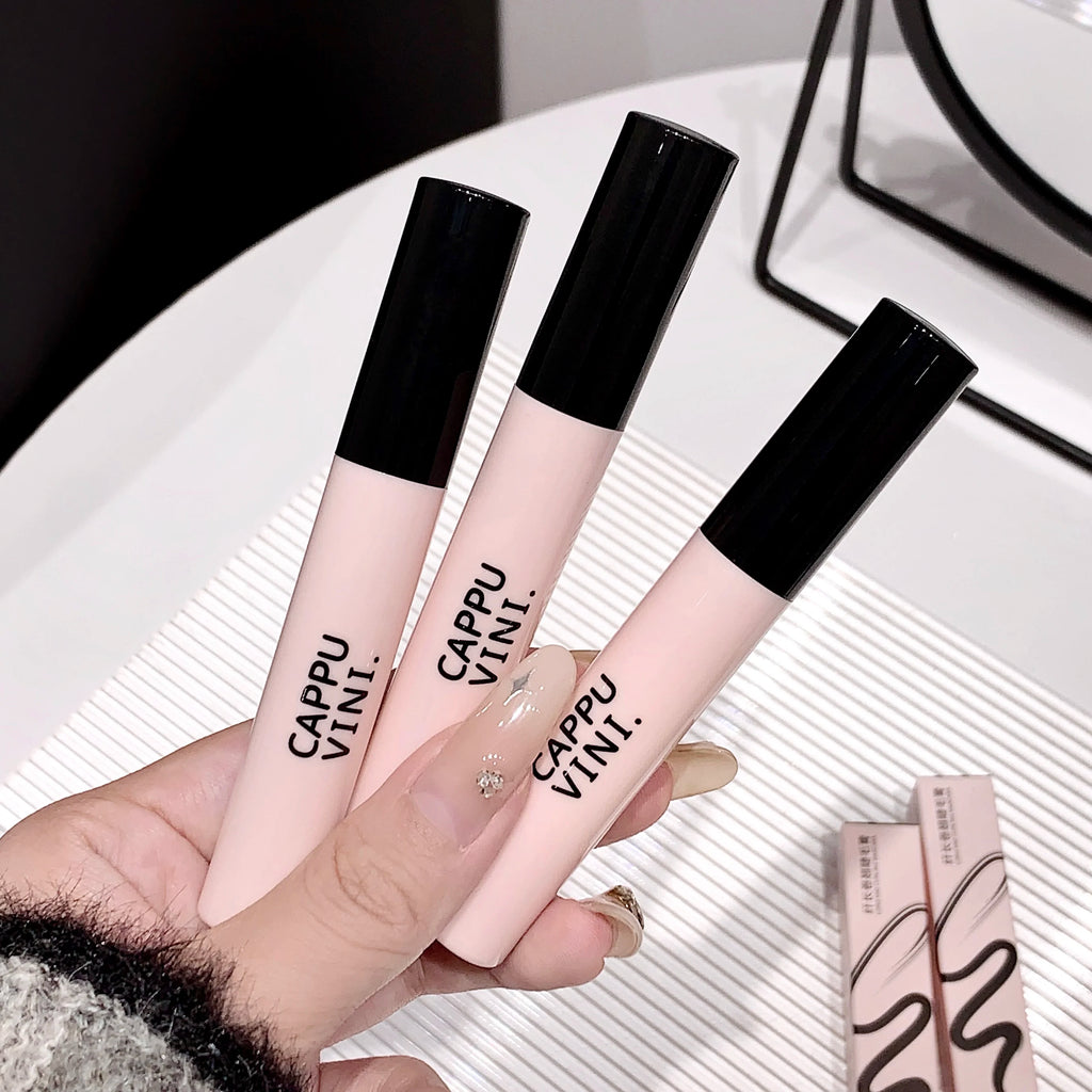 Cappuvini Mascara, Waterproof & Smudge-Proof, 3D Lashes Lengthening & Curling, Voluminous, Long Lasting, Affordable