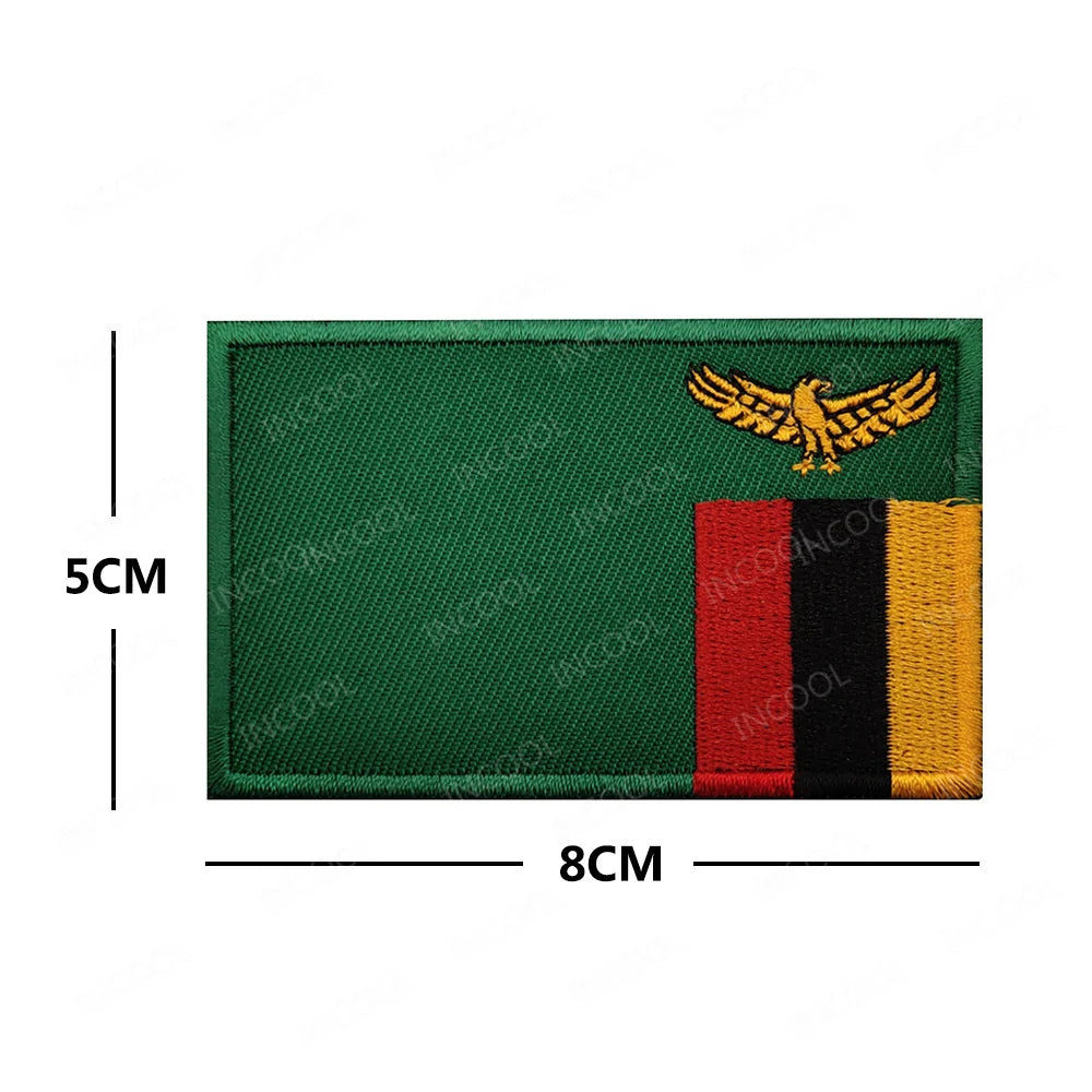 Africa Egypt Kenya Algeria Nigeria Tunisia Morocco Mauritius Guyana South Sudan Ghana Liberia Niger Congo Senegal Flag Patches