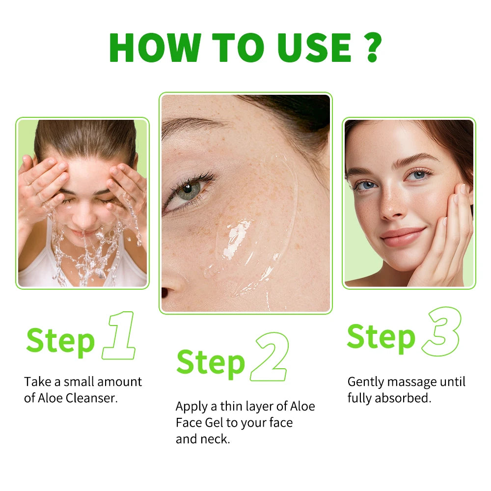100g Aloe Vera Gel Moisturizing Soothing Aloe Vera Gel Creams Skin Nourishing Hydrating Face Cream Beauty Facial Skin Care