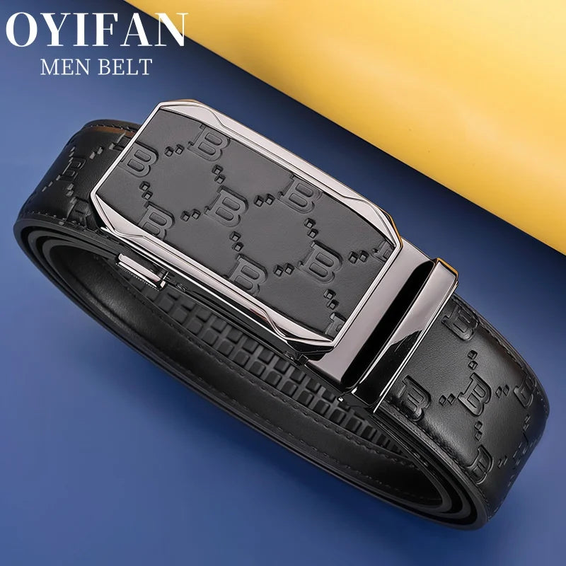 B letter printed luxury belt high quality cowhide belts best match for jeans business casual belt luxury gift for men belts