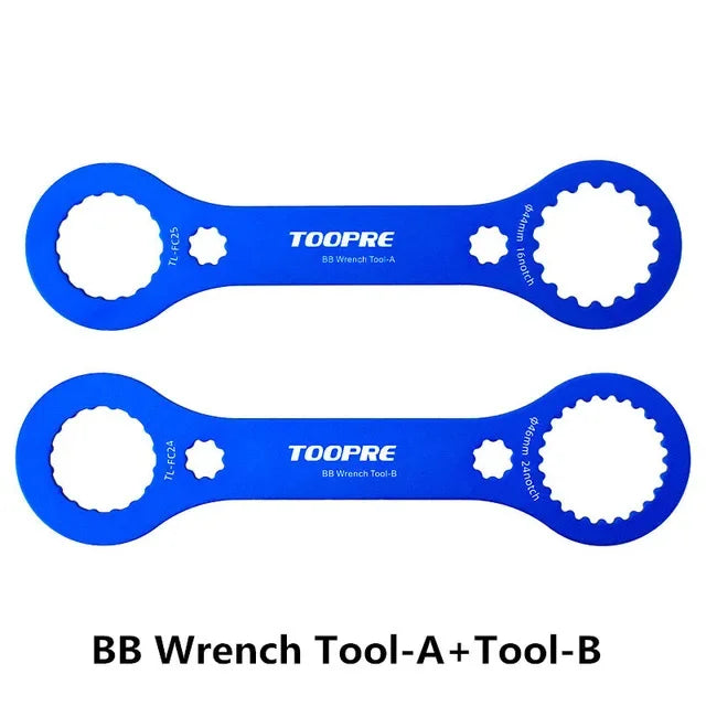 MTB/Road Bike Bottom Bracket wrench BB Bottom Bracket installation and removal tool suitable for Shimano/SRAM/IXF/DUB/BSA30