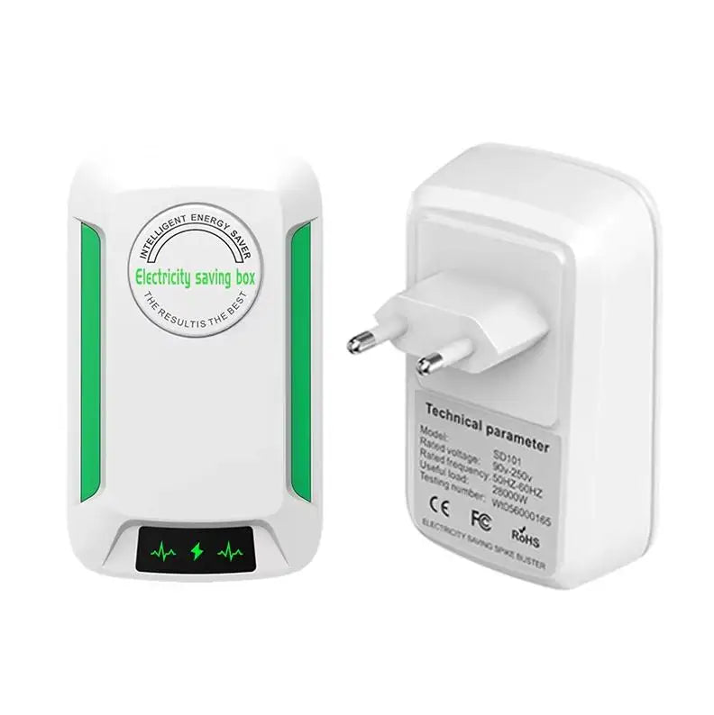 GITFOS Electricity Energy Saver Power Save 90V-250V Home Office Energy Saving Plugs US/UK/EU Stable Voltage Electricity Save Box