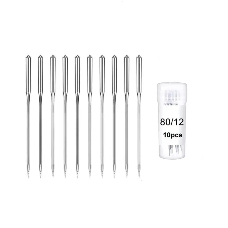 10Pcs Household Sewing Machine Needle Sharp Universal Regular Point for Singer Brother Sewing Machine Accessories