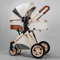 New 2 in 1 Baby Stroller High Landscape Carriage Light Newborn Pram Shock Proof Two Way  Kid Car Baby Comfort Cart 2024
