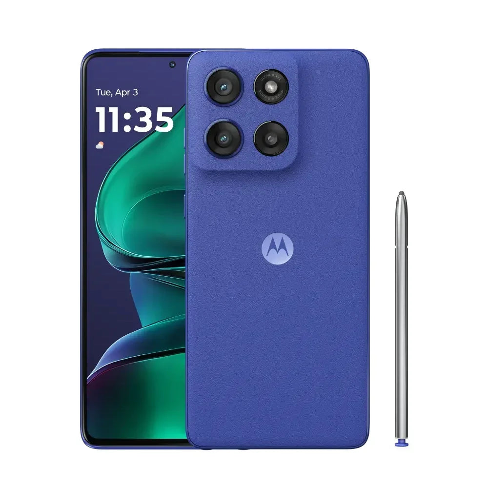 Original Motorola Moto G Stylus 2025 5G Mobile Phone XT2517-X 6.7" AMOLED 120Hz Snapdragon 6 Gen 3 Octa-Core Android CellPhone