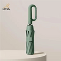 2025 New Automatic Umbrella, Enlarged Umbrella Surface Diameter 125CM Windproof And Rainproofs Carabiners Design Easy To Places.