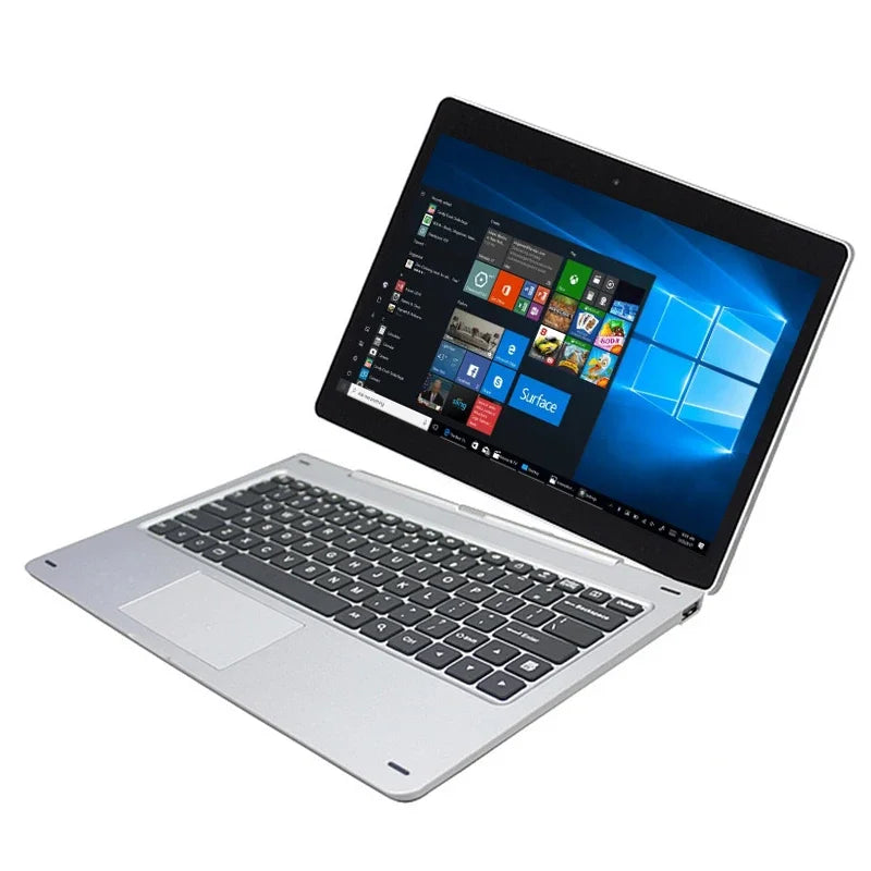 Hot Sales 11.6'' Windows 10 Tablet PC 2GB DDR+64GB 2 in1 Docking Keyboard G12 Z8350 CPU 1366*768 IPS Touch Quad Core Dual Camera