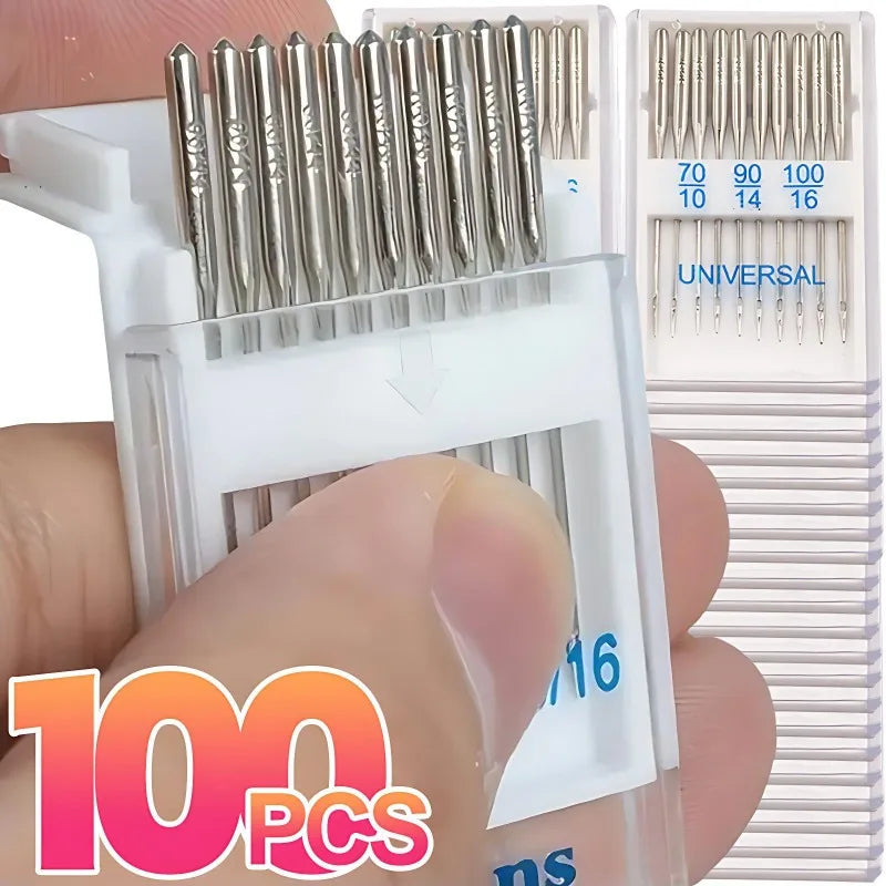 100/20PCS Household Sewing Machine Needle Sharp Universal Regular Point for Sewing Machine Handmade DIY Supplies Accessories