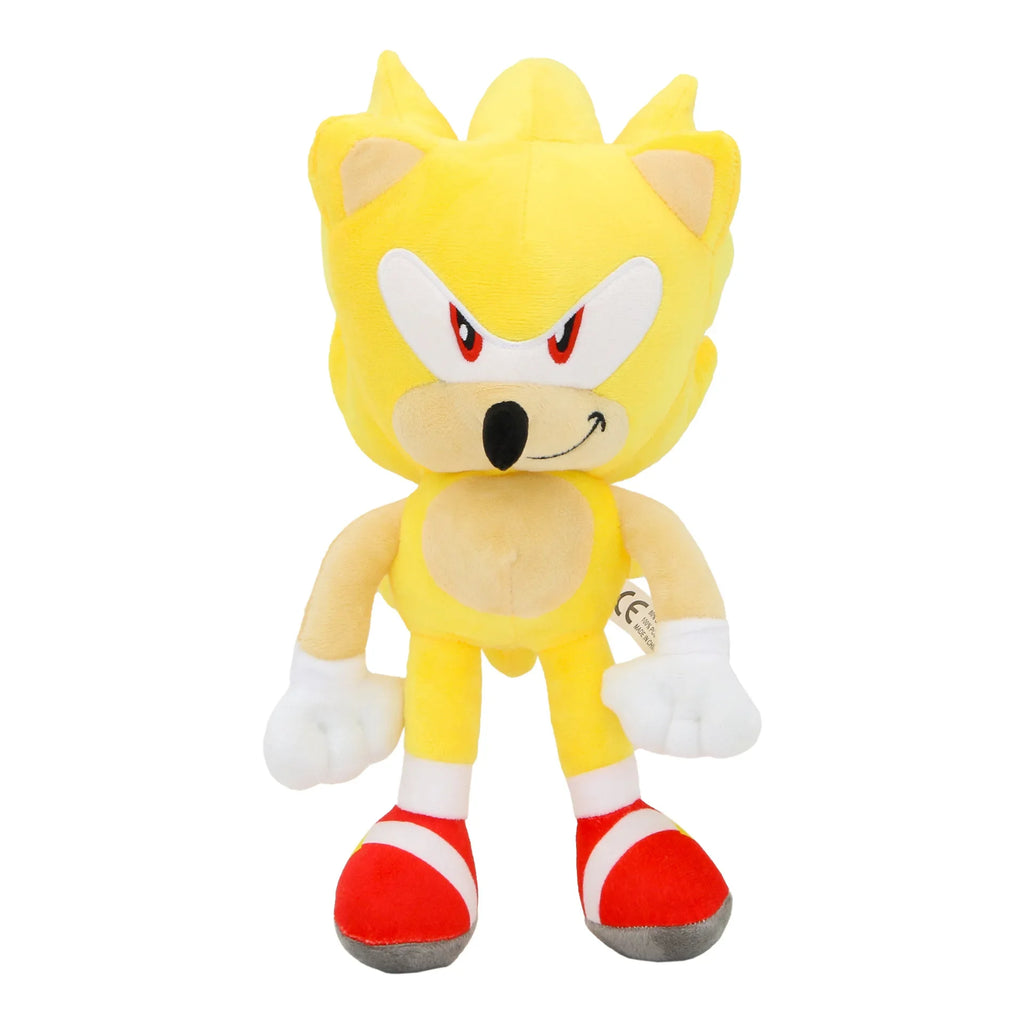 Game Anime Character Super Sonic Mouse Plush Doll Talnak Hedgehog Doll Super Sonic Doll Toy Kids New Cute Cartoon Doll Gift