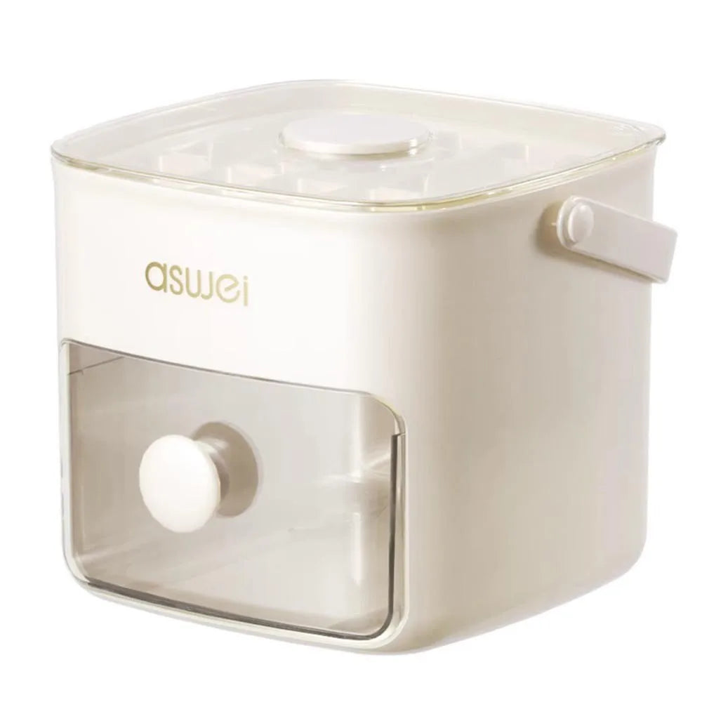48 Gride Multifunctional Ice Cube Mold Large Capacity Ice Maker with One-touch To Release Easily Portable Ice Box
