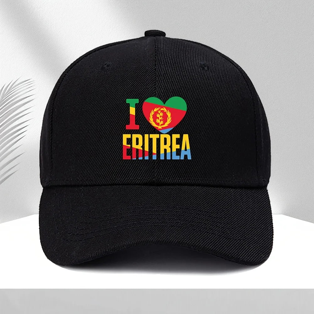 , Adjustable Trucker Cap from Love Life Ethiopia, Made of Lightweight Printed Polyester, Ideal for Outdoor Activities Like Campi