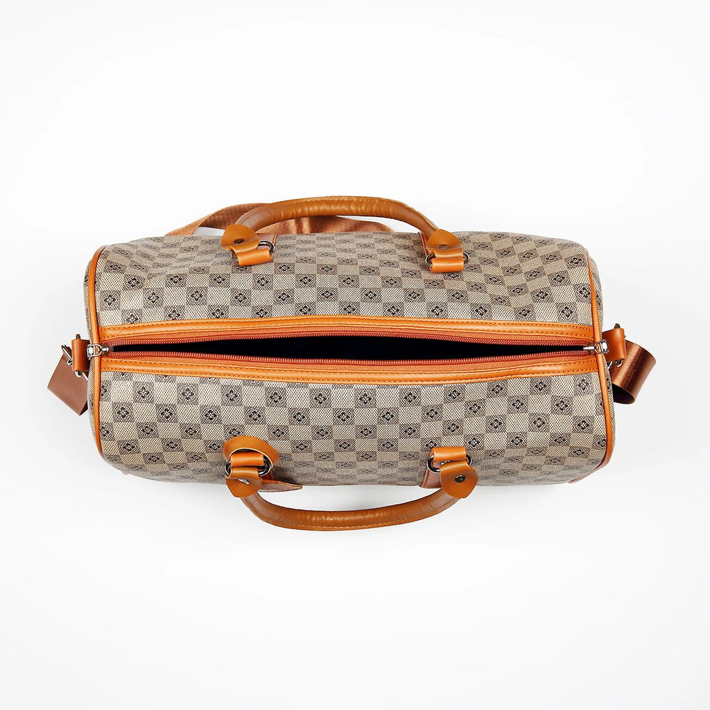 1 Piece of Mature and Stylish Travel Bag, Double-Handle Handbag, Wide Shoulder Strap to Reduce Shoulder Pressure, Suitable for Travel, Business Trips, and Use in All Seasons, a Luggage Bag for Storing Clothes and Luggage