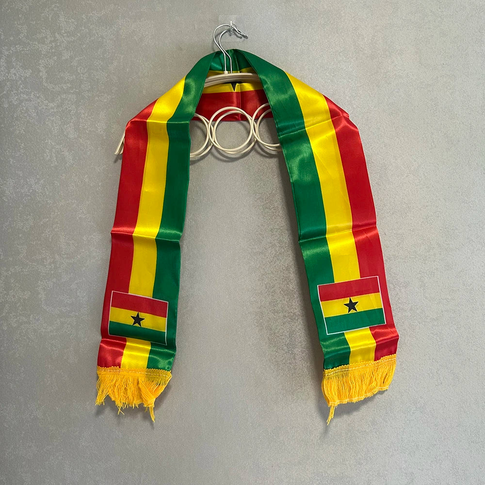 SKY FLAG Ghana bunting flags 14x21cm 20pcs/lot Ghana String flags Pennant Banner for Festival Party decoration