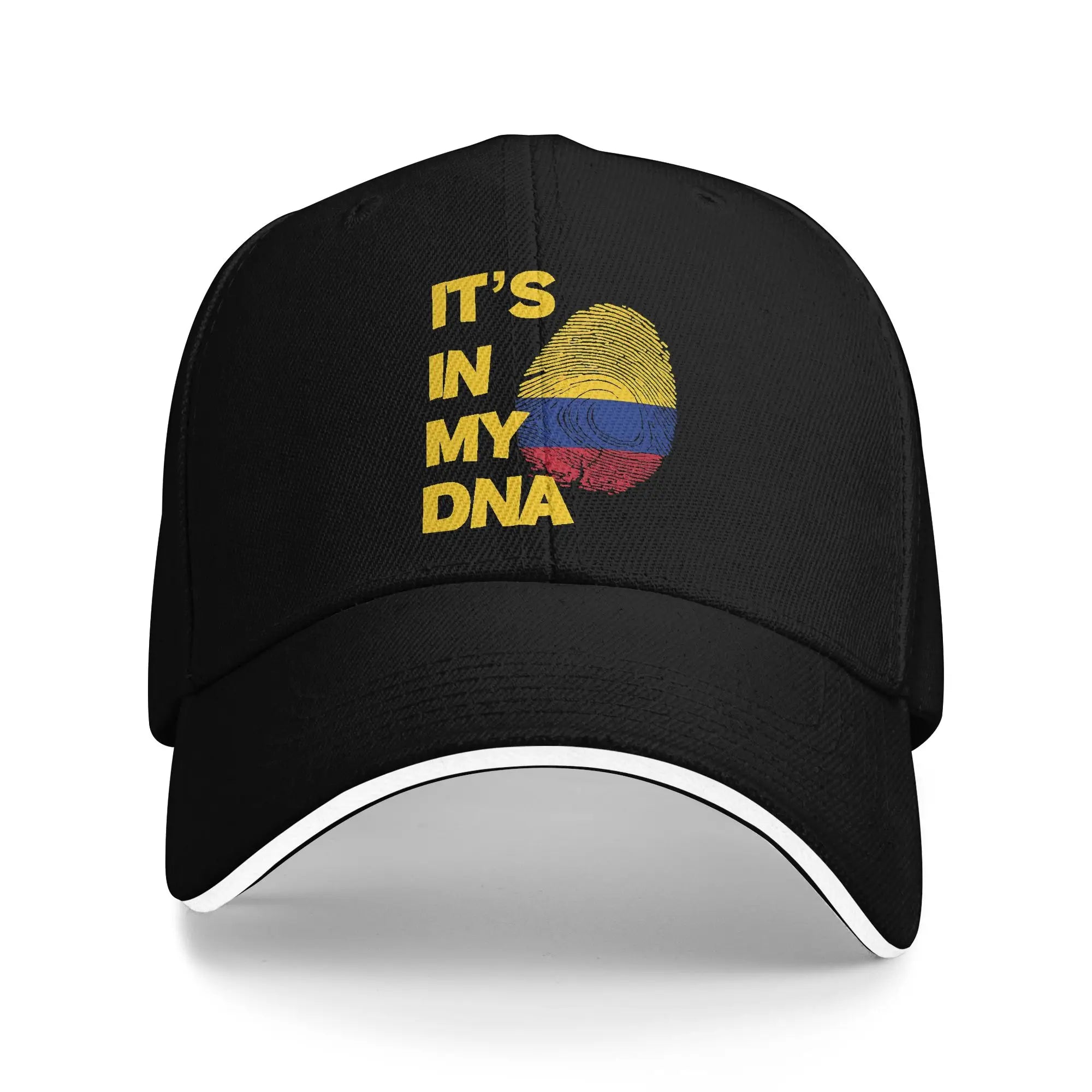 Summer Casual Baseball Cap Colombia Flag Map Print Outdoor Gym Trucker Hat For Female Male Wholesale  Classic Snapback Cap