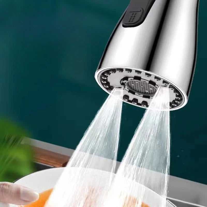 3-in-1 Kitchen Faucet Extension Kit - Universal Type - 360° Rotating - Pull-Out Style - Kitchen Faucet