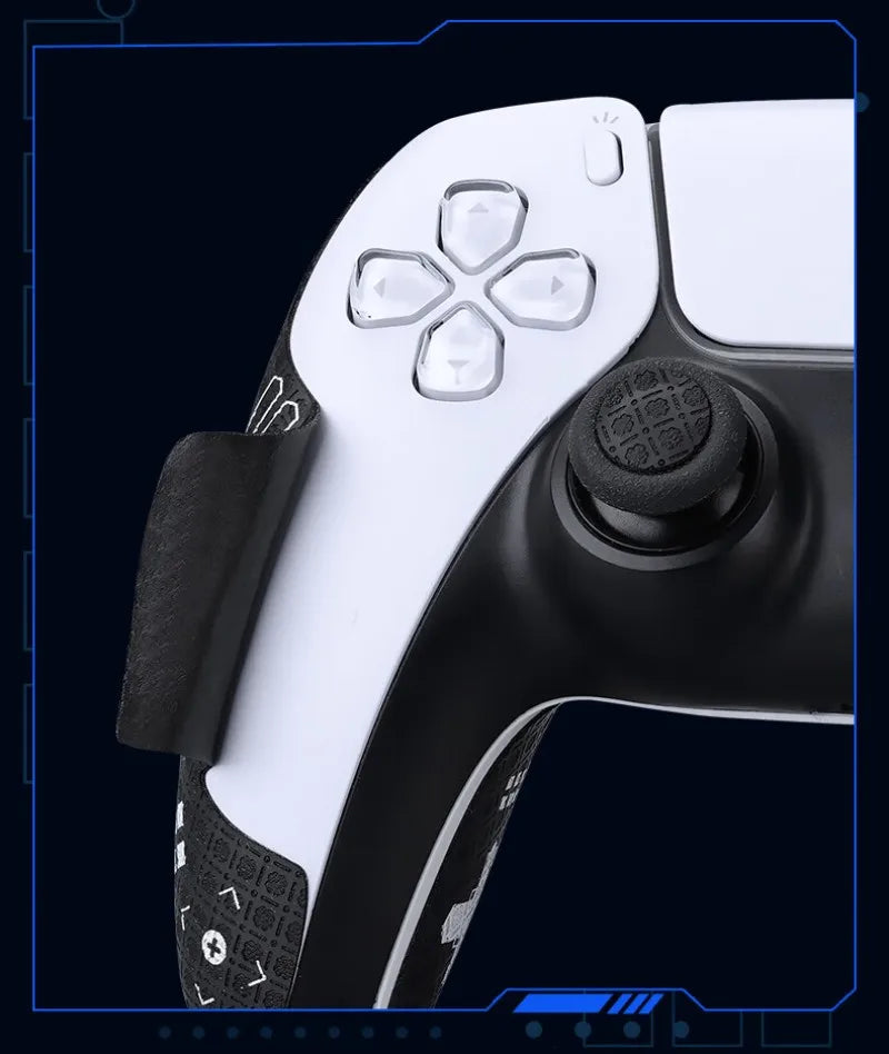 Controller Grips Compatible with PlayStation5 Edge Controller Anti-Slip Soft Rubber Pads Handle Grips Accessories Skin for PS5