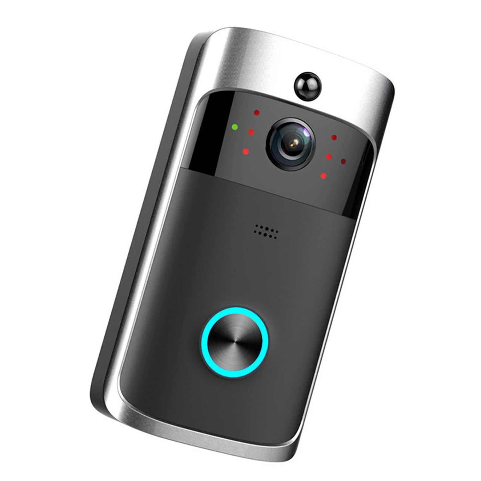 V5 Smart Doorbell Motion Sensing 720P HD 166-degree Wide-angle Camera Doorbell with Noise Canceling Microphone Home Use