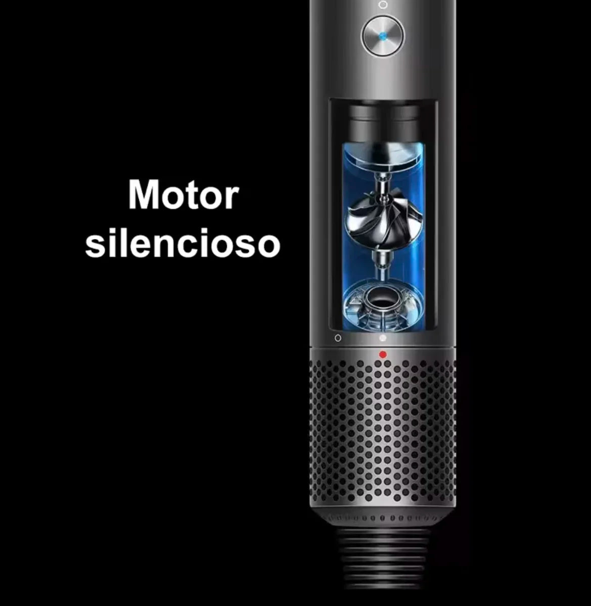 High-speed bladeless hair dryer Negative ion hair care High power, silent and quick drying, portable, suitable for home travel