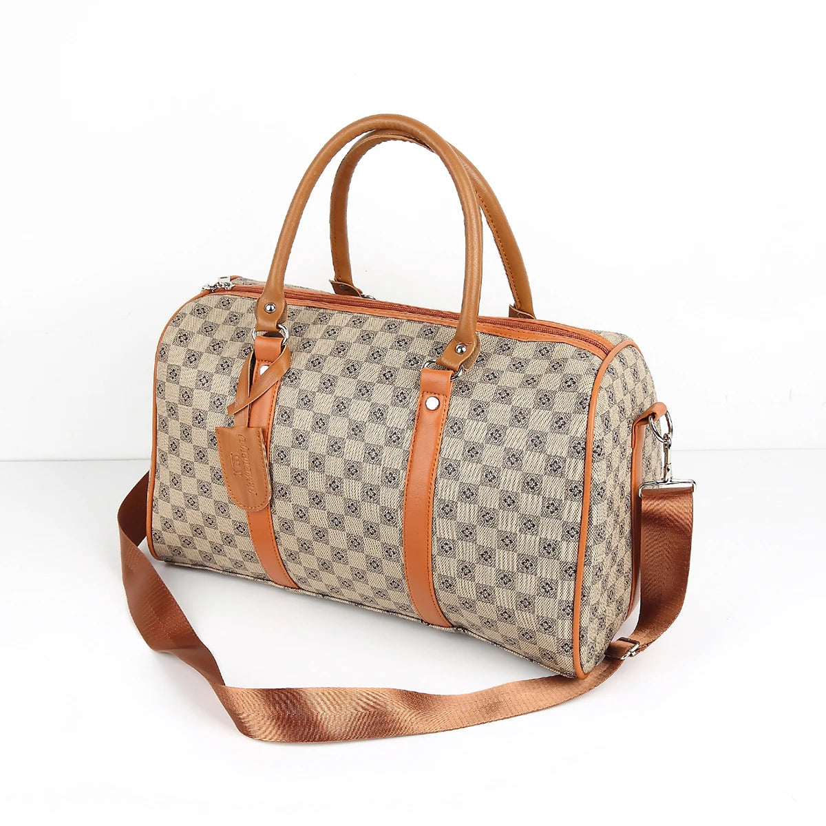 1 Piece of Mature and Stylish Travel Bag, Double-Handle Handbag, Wide Shoulder Strap to Reduce Shoulder Pressure, Suitable for Travel, Business Trips, and Use in All Seasons, a Luggage Bag for Storing Clothes and Luggage