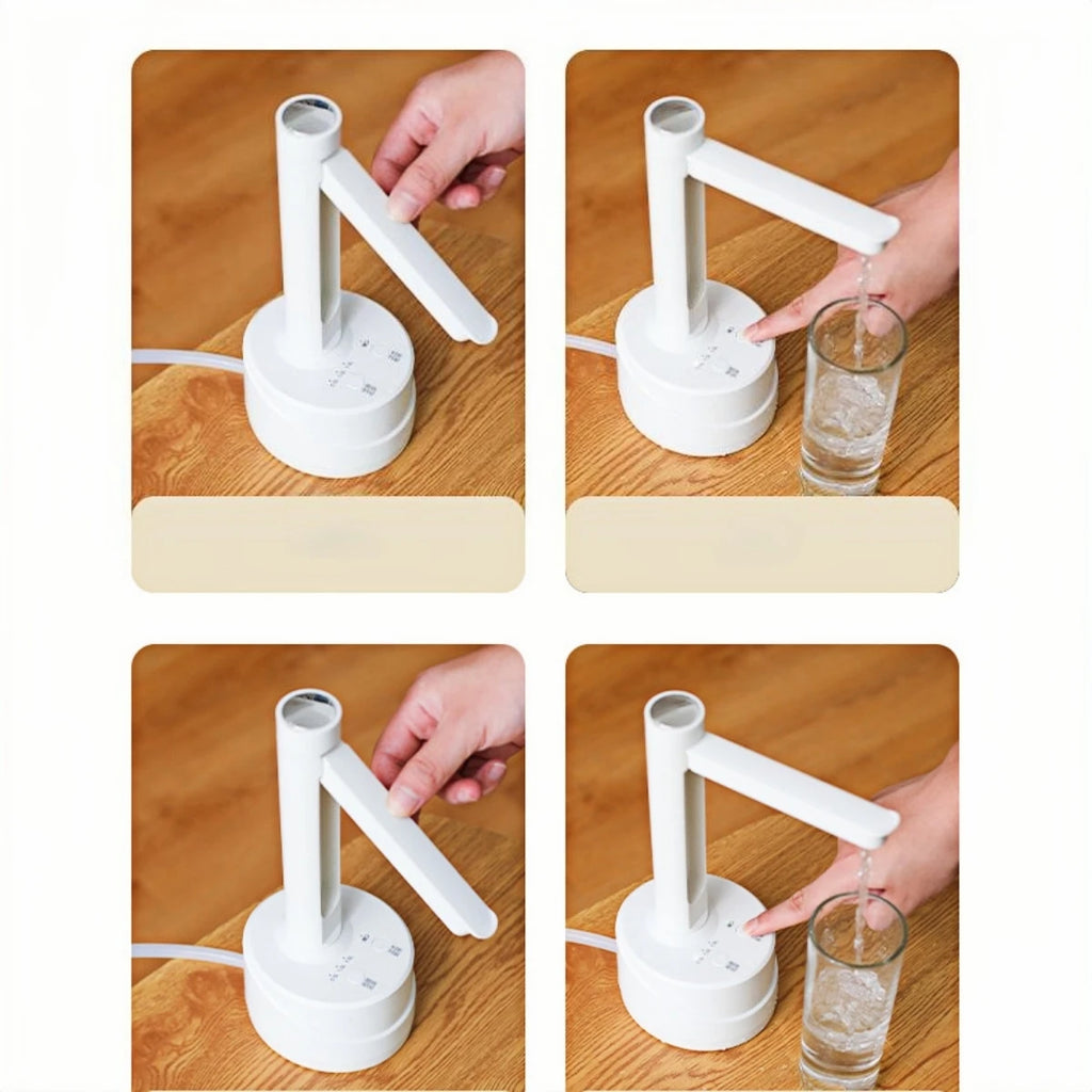 Electric Wireless Pumping Water USB Charge Portable Water Dispenser For 5 Gallon Bottle With Extension Hose Barreled Tools