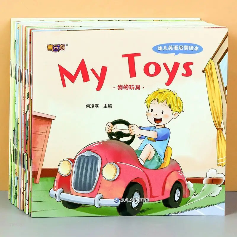 BOOKD OFToddler Baby English Enlightenment Picture Book Audio Edition Preparatory Entry Level Children's Graded Reading Early Ed