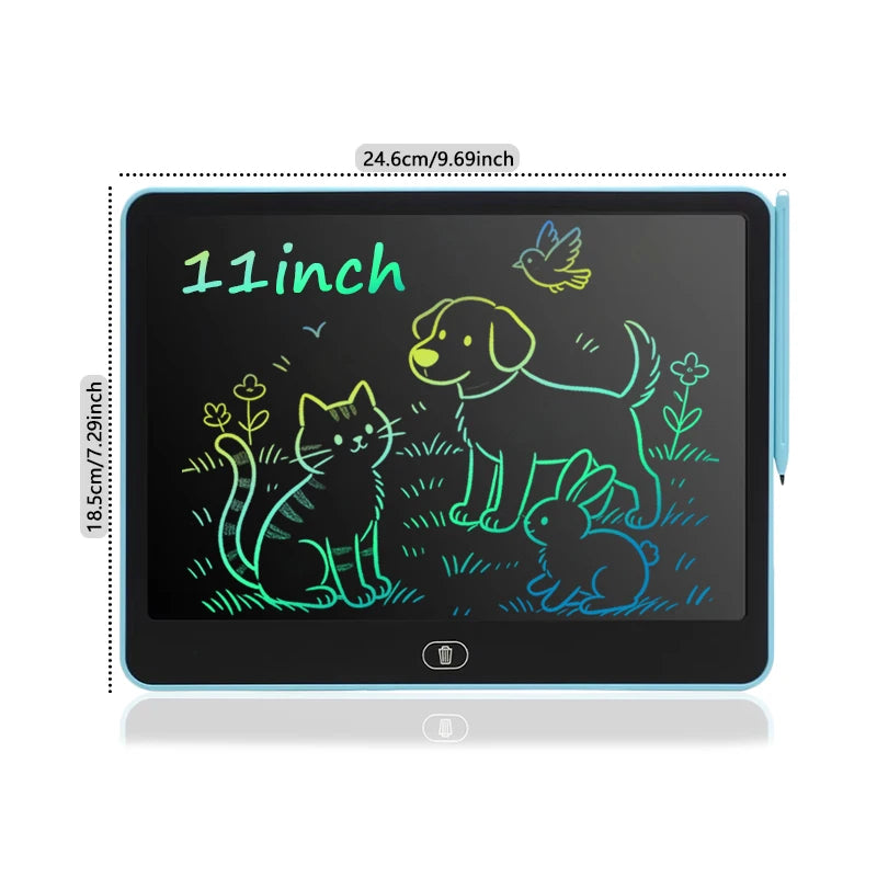 16/13/11/8-inch kids LCD Drawing Board Portable Digital Sketchpad for Art Creativity And Learning Doodle Board Educational Toys