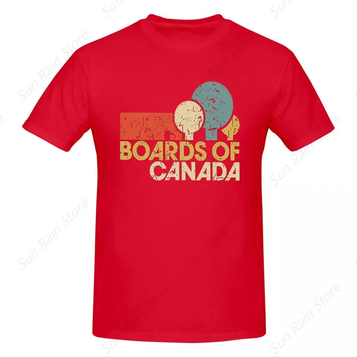 BOARDS OF CANADA In Cramped Quarters T-Shirt for Men Cotton Oversized T Shirts Men's Short Sleeve O-Neck Summer Clothes Tops