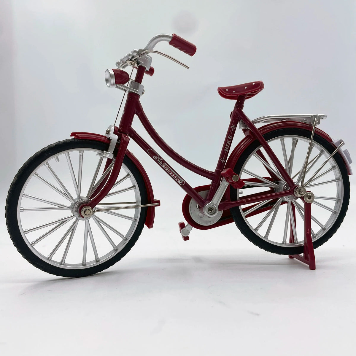 Simulation retro 28 metal die-cast bicycle model creative DIY home decoration 1:10 decoration adult fun toy decoration crafts