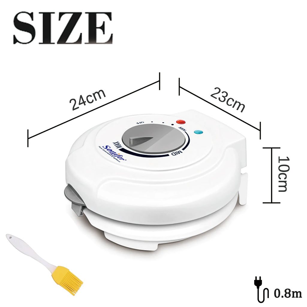 Electric Egg Roll Maker Crispy Omelet Mold Crepe Baking Pan Pancake Bakeware DIY Ice Cream Cone Machine Pie Frying Grill Sonifer