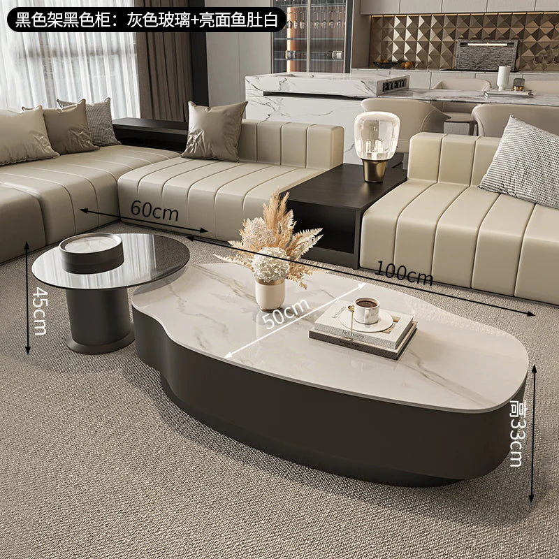 Modern Simple End Tables Living Room Minimalist Design Vintage End Tables Bedroom Luxury Mesas De Centro Para Sala Furniture