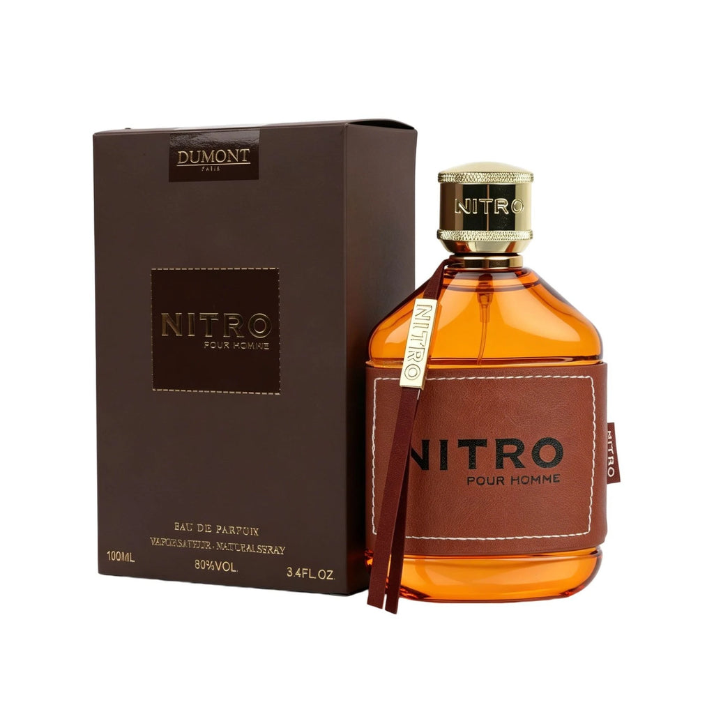Dumontet Men's Fragrance, a woody-leather fragrance for men with Arabian-Oriental notes and long-lasting scent, 100 ml