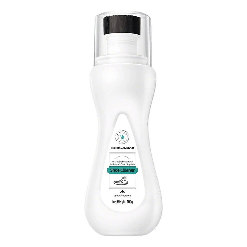 100ml White Shoe Cleaner Shoes Whitening Cleaner Sneaker Household Cleaner Strong Decontamination Foam Type Dry Cleaning Agent