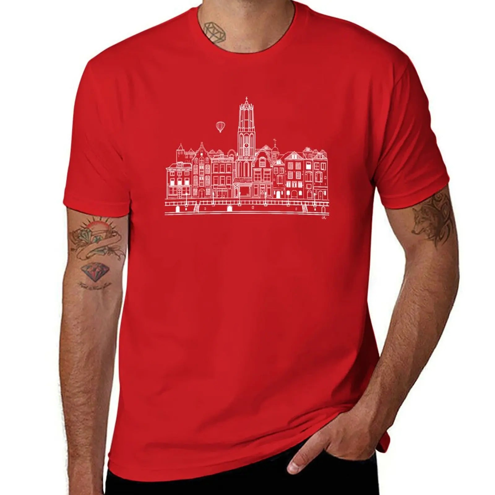 Utrecht, Holland T-Shirt graphics tees quick-drying mens t shirts casual stylish