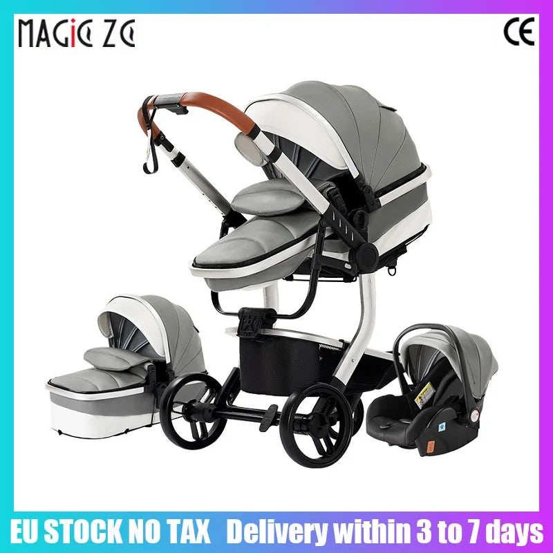 Baby Stroller Lightweight Strollers Luxury Baby Cars Baby carriage Stroller 3 in 1 Newborn Mother Kids Stroller Folding Stroller