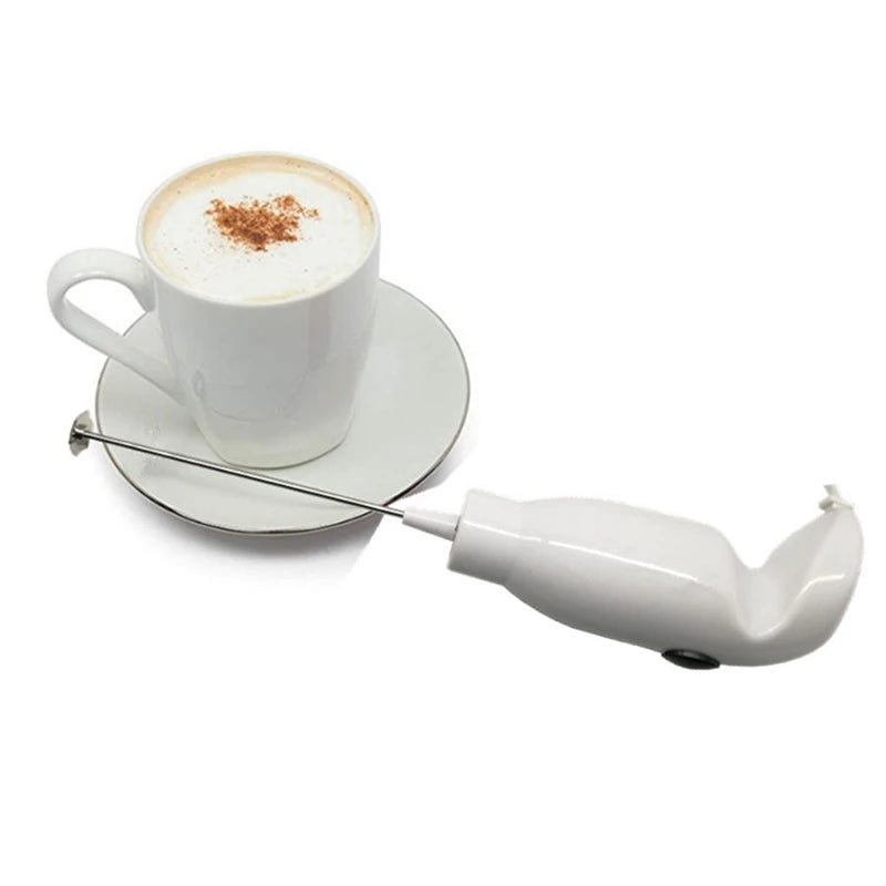 Portable Electric Hand Blender, Milk Frother Coffee Drink Blender, Baking And Cooking Blender EU Plug