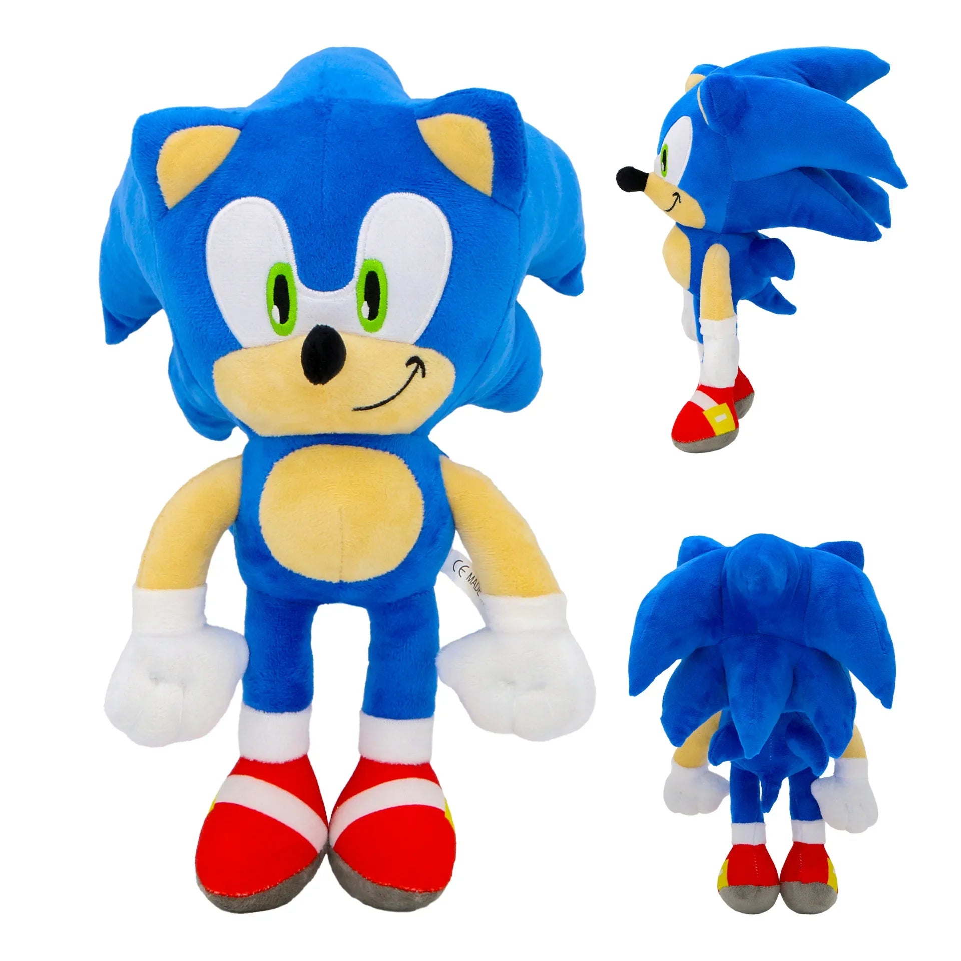 Game Anime Character Super Sonic Mouse Plush Doll Talnak Hedgehog Doll Super Sonic Doll Toy Kids New Cute Cartoon Doll Gift