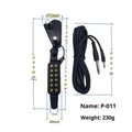 Acoustic Guitar DIY Pickup Kit: Magnetic Sound Hole Pickup with Audio Cable and Volume Adjustement.