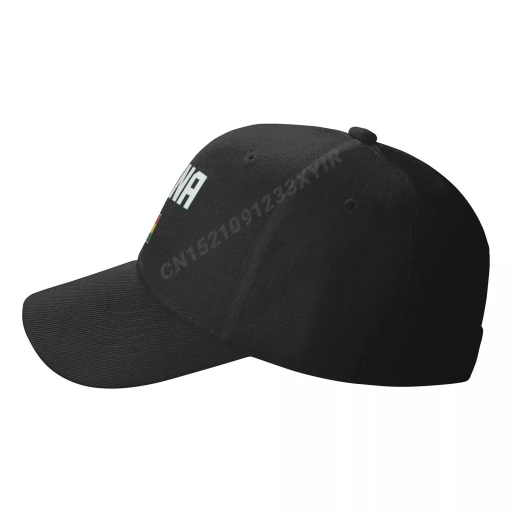 Baseball Cap Ghana Flag Wild Sun Shade Peaked Adjustable Caps for Men Women Print