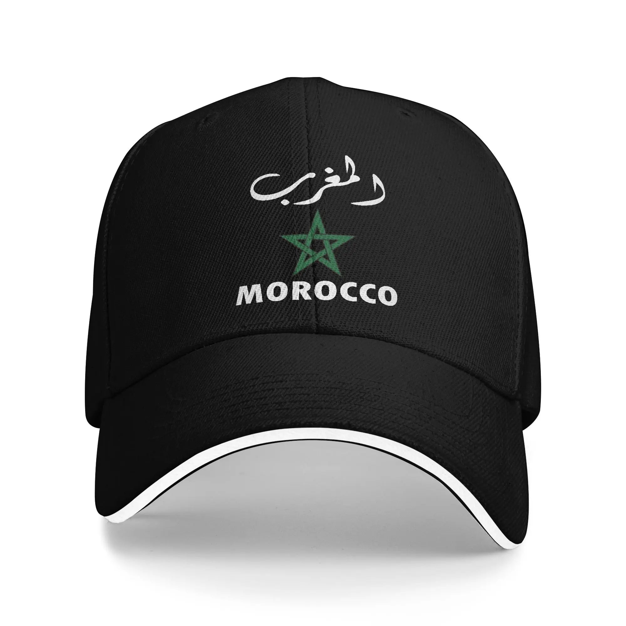 Summer Baseball Caps Morocco Maroc المنتخب المغربي  flag Moroccan Outfit For Men Women Golf Hat Vintage  Headwear Gift