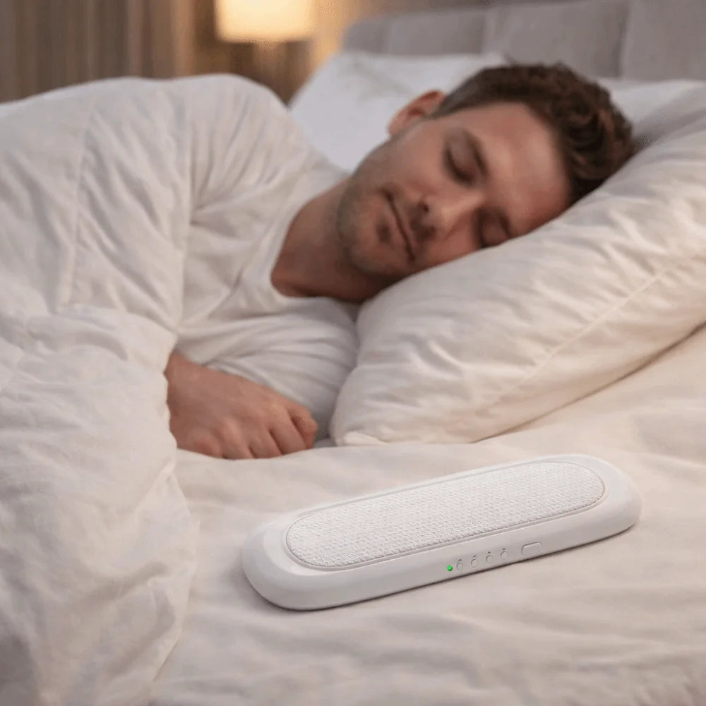 Bluetooth 5.4 Under Pillow Speaker Stereo Sound Noise Reduction Bone Conduction Speaker Timed Shutdow Deep Bass Music Player