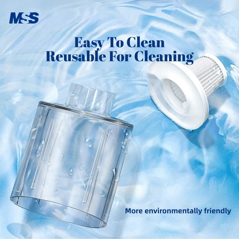 2 in 1Wireless Handheld Vacuum Cleaner Chargeable Auto Vacuum for Home & Car & Pet Mini Vacuum with Strong Blowing Function
