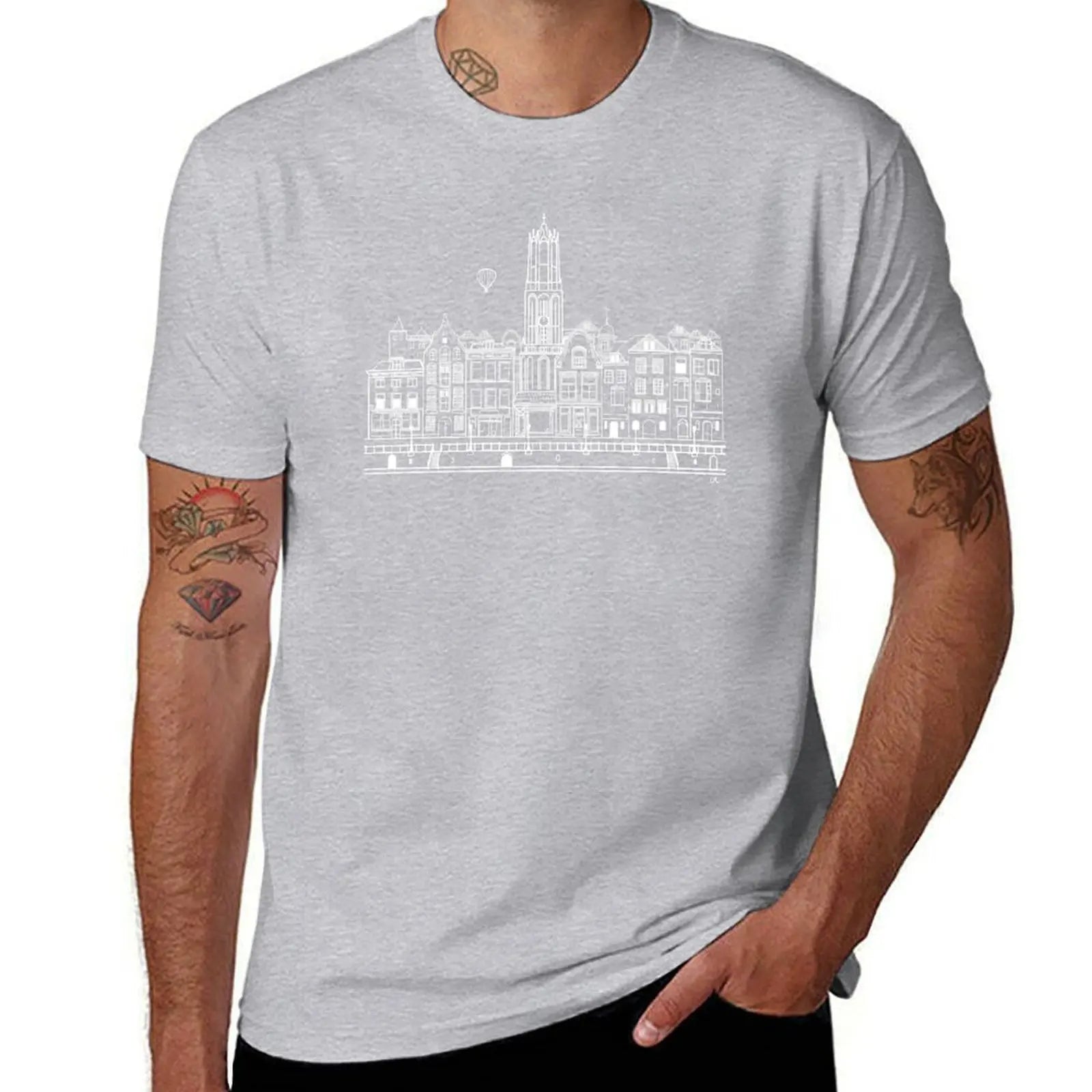 Utrecht, Holland T-Shirt graphics tees quick-drying mens t shirts casual stylish