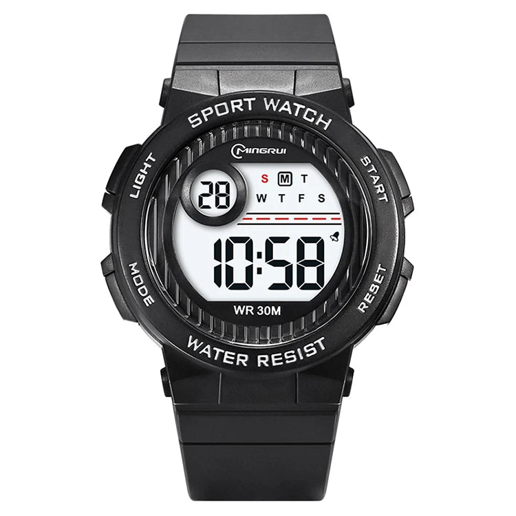 Children Watch Waterproof Digital Watch for Girls Boys Blue Electronic Sport Kid Watches Alarm Swimming Clocks Gifts