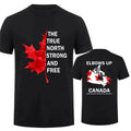 Elbows Up Canada Shirt True North Strong and Free Proud Canadian T-Shirt Canada Is Not for Sale Tees for Men Women Clothing