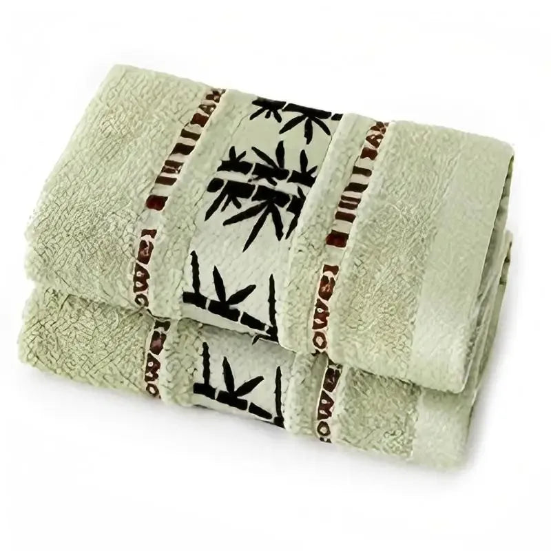 Set of 1 Bamboo Fiber Towels Sets Home Bath Towels Adults Face Towel Thick Absorbent Luxury Bathroom Towels