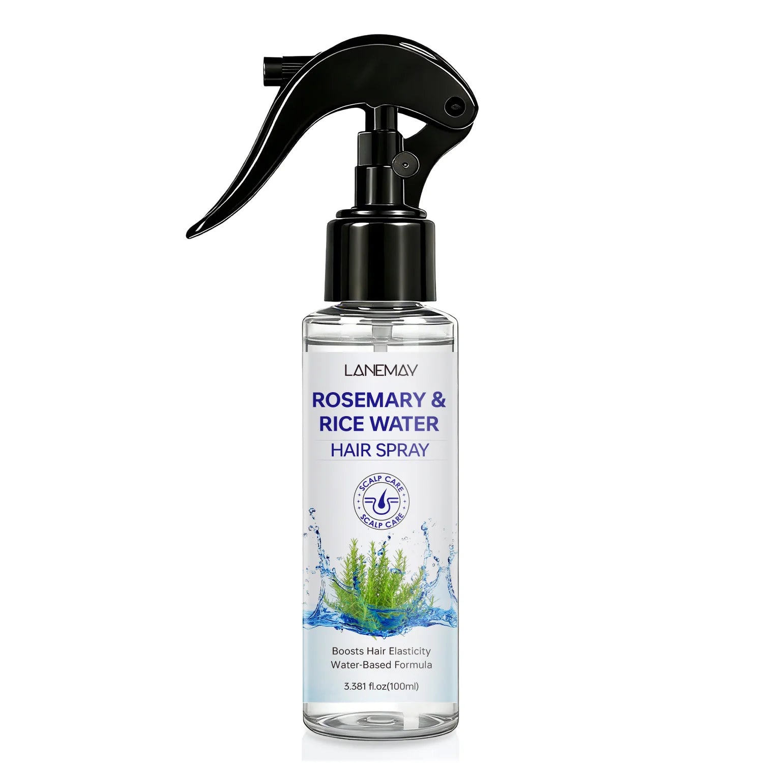 Rosemary & Rice Water Hair Spray – Boost Elasticity & Soften Strands Refresh and Revitalize Your Hair.