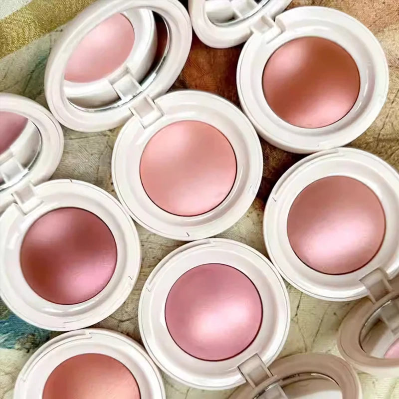 Rare Beauty Blush Brush Powder Dipped in Blush Cream Nearly Neutral/mauve Gives Lustrous and Bright Appearance Carry Convenient