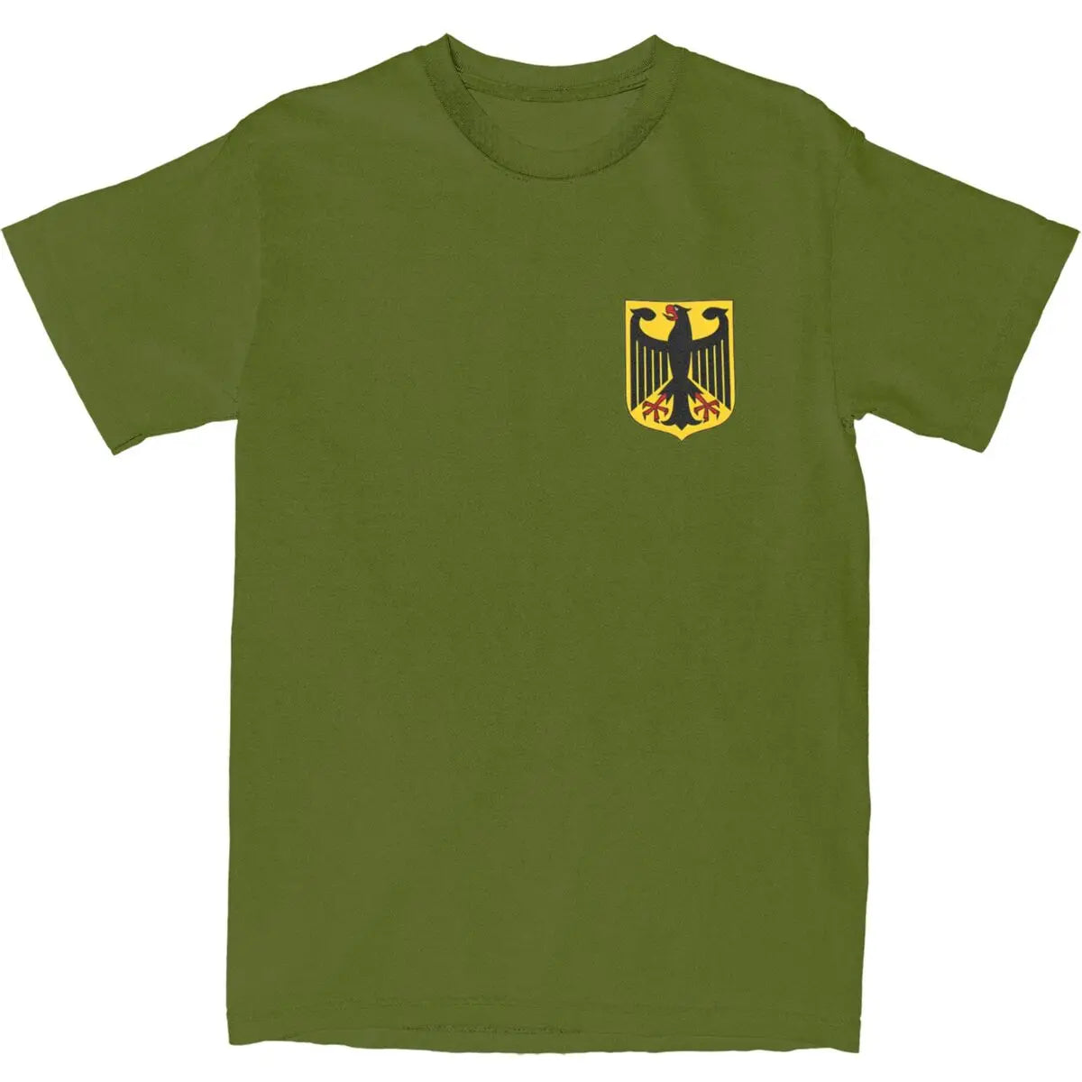 Germany Flag T-Shirt Male Y2K Casual Cotton T-Shirts Summer O Neck Hip Hop Tee Shirt Casual Plus Size Tops