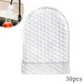 50/100Pcs Faucet Filter Cotton Bags Anti-splash Removes Sand Filters With T-strap For Tap Water Rust Removal