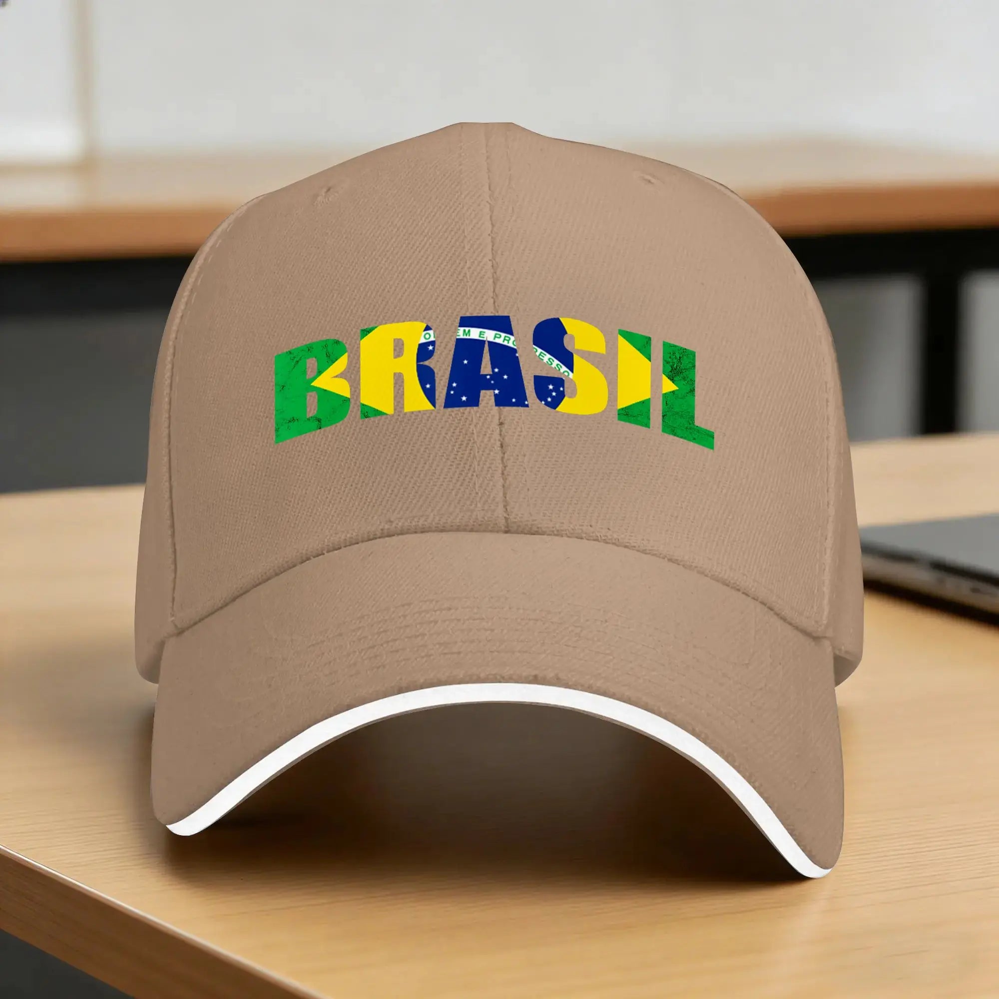 Brasil Brazilian Flag Brazilian Roots Brazilian Pride Casual Baseball Cap  Running Hippie Hip Hop Hats Summer Sun Baseball Caps